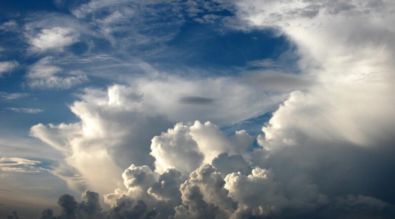 cumulus, clouds, sky, white clouds, weather, atmosphere, blue sky, meteorology, nature, cumulus clouds
